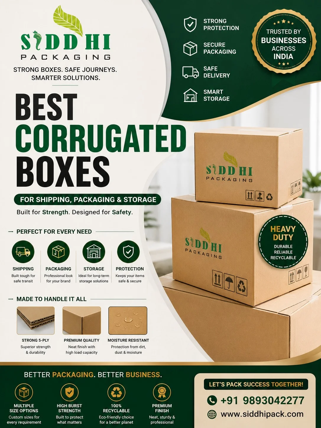 Best Corrugated Boxes in Indore